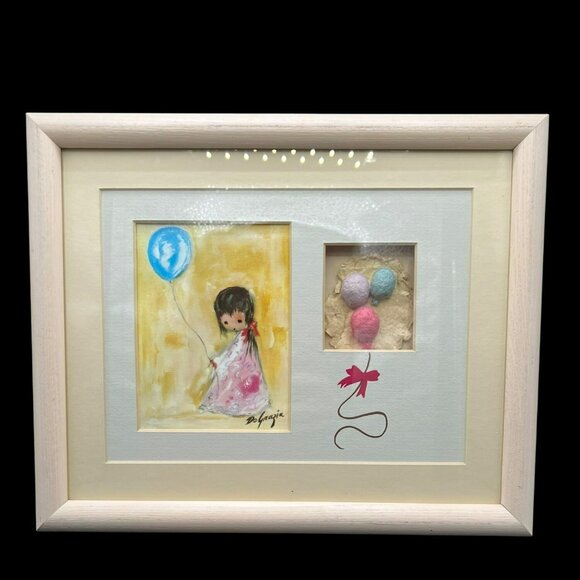 Ted DeGrazia “Girl With a Balloon" Lithograph by Sandstone Creations & Handmade - Picture 1 of 9
